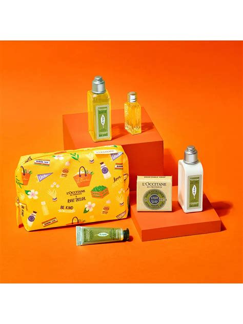 l'occitane verbena collection gift set.